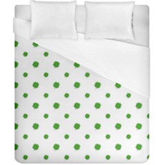 Saint Patrick Motif Pattern Duvet Cover (California King Size)