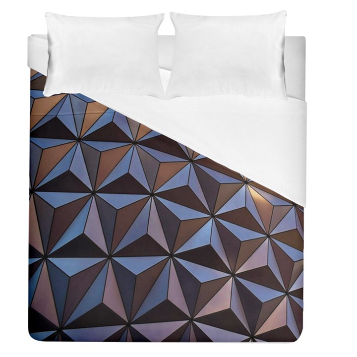 Background Geometric Shapes Duvet Cover (Queen Size)