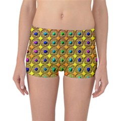 Background Tile Kaleidoscope Reversible Bikini Bottoms by Nexatart