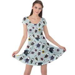 Bees Animal Pattern Cap Sleeve Dresses by Nexatart