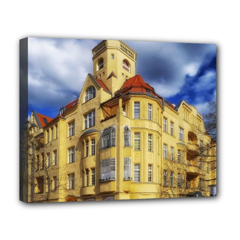 Berlin Friednau Germany Building Deluxe Canvas 20  X 16   by Nexatart