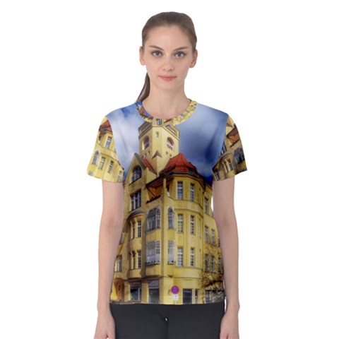 Berlin Friednau Germany Building Women s Sport Mesh Tee by Nexatart