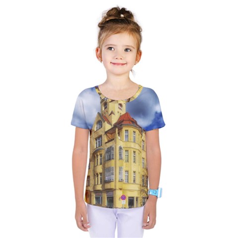 Berlin Friednau Germany Building Kids  One Piece Tee by Nexatart