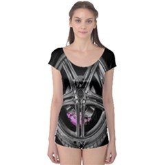 Bord Edge Wheel Tire Black Car Boyleg Leotard  by Nexatart