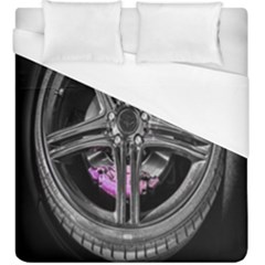 Bord Edge Wheel Tire Black Car Duvet Cover (king Size) by Nexatart