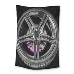 Bord Edge Wheel Tire Black Car Small Tapestry by Nexatart