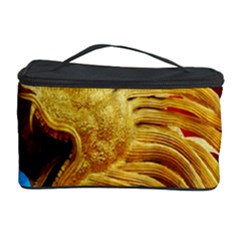 Broncefigur Golden Dragon Cosmetic Storage Case by Nexatart