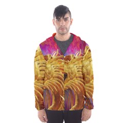 Broncefigur Golden Dragon Hooded Wind Breaker (men) by Nexatart