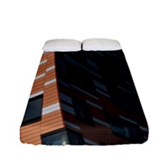 Building Architecture Skyscraper Fitted Sheet (full/ Double Size) by Nexatart