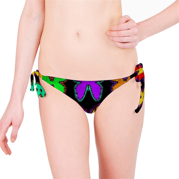 Butterflies Pattern Bikini Bottom