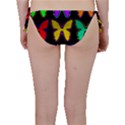 Butterflies Pattern Bikini Bottom View2