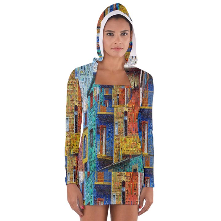 Buenos Aires Travel Women s Long Sleeve Hooded T-shirt