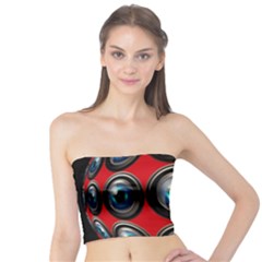 Camera Monitoring Security Tube Top by Nexatart