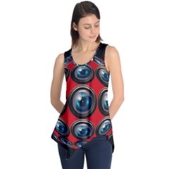 Camera Monitoring Security Sleeveless Tunic by Nexatart