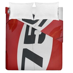 Car Auto Speed Vehicle Automobile Duvet Cover Double Side (queen Size) by Nexatart