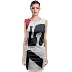 Car Auto Speed Vehicle Automobile Classic Sleeveless Midi Dress by Nexatart