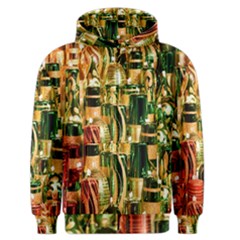 Candles Christmas Market Colors Men s Zipper Hoodie by Nexatart