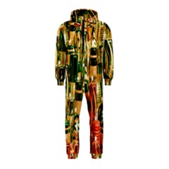 Candles Christmas Market Colors Hooded Jumpsuit (kids) by Nexatart