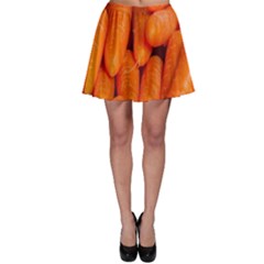 Carrots Vegetables Market Skater Skirt by Nexatart