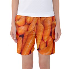 Carrots Vegetables Market Women s Basketball Shorts by Nexatart