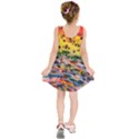 Car Painting Modern Art Kids  Sleeveless Dress View2