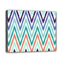 Chevrons Colourful Background Canvas 10  x 8  View1