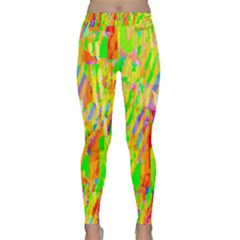 Cheerful Phantasmagoric Pattern Classic Yoga Leggings by Nexatart