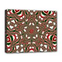 Christmas Kaleidoscope Deluxe Canvas 20  x 16   View1