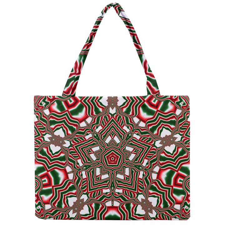 Christmas Kaleidoscope Mini Tote Bag