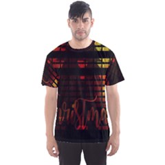 Christmas Advent Gloss Sparkle Men s Sport Mesh Tee