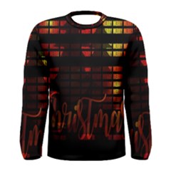 Christmas Advent Gloss Sparkle Men s Long Sleeve Tee by Nexatart