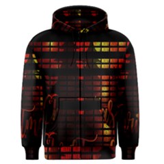 Christmas Advent Gloss Sparkle Men s Zipper Hoodie by Nexatart