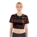 Christmas Advent Gloss Sparkle Cotton Crop Top View1