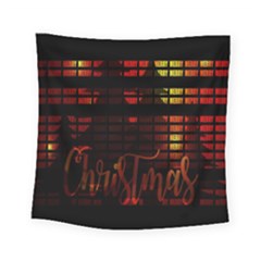 Christmas Advent Gloss Sparkle Square Tapestry (small) by Nexatart