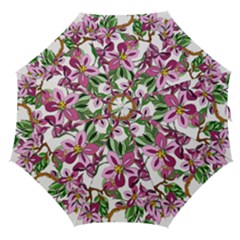 Lovely Flower Design  Straight Umbrellas