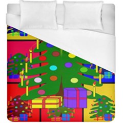 Christmas Ornaments Advent Ball Duvet Cover (king Size)