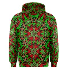 Christmas Kaleidoscope Pattern Men s Pullover Hoodie by Nexatart