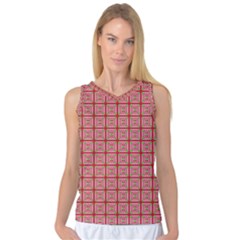 Christmas Paper Wrapping Pattern Women s Basketball Tank Top by Nexatart