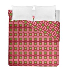 Christmas Paper Wrapping Duvet Cover Double Side (full/ Double Size) by Nexatart