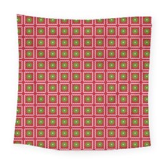 Christmas Paper Wrapping Square Tapestry (large) by Nexatart