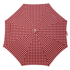 Christmas Paper Wrapping Paper Straight Umbrellas by Nexatart