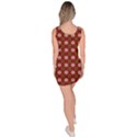 Christmas Paper Wrapping Pattern Sleeveless Bodycon Dress View4