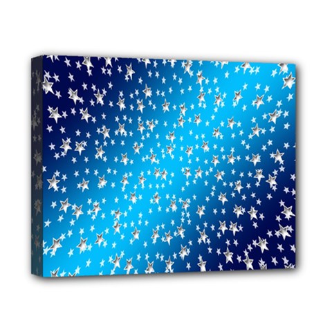 Christmas Star Light Advent Canvas 10  X 8  by Nexatart