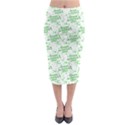 Saint Patrick Motif Pattern Midi Pencil Skirt View1