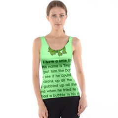 Little Frog Poem Tank Top