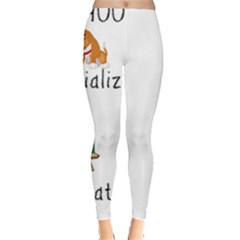 Homeschoolers Socialize Leggings  by athenastemple