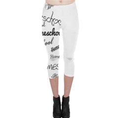 Homeschool Capri Leggings 