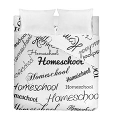 Homeschool Duvet Cover Double Side (full/ Double Size)