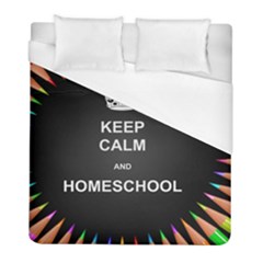 Keepcalmhomeschool Duvet Cover (full/ Double Size)