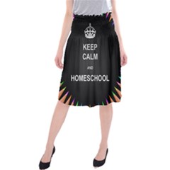 Keepcalmhomeschool Midi Beach Skirt by athenastemple